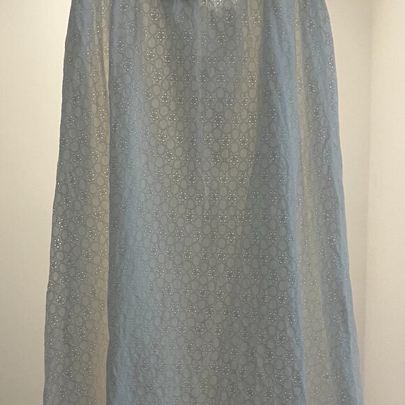 Sadie & Sage Eyelet Top and Drawstring Waist Midi Skirt SET - Picture 5 of 8